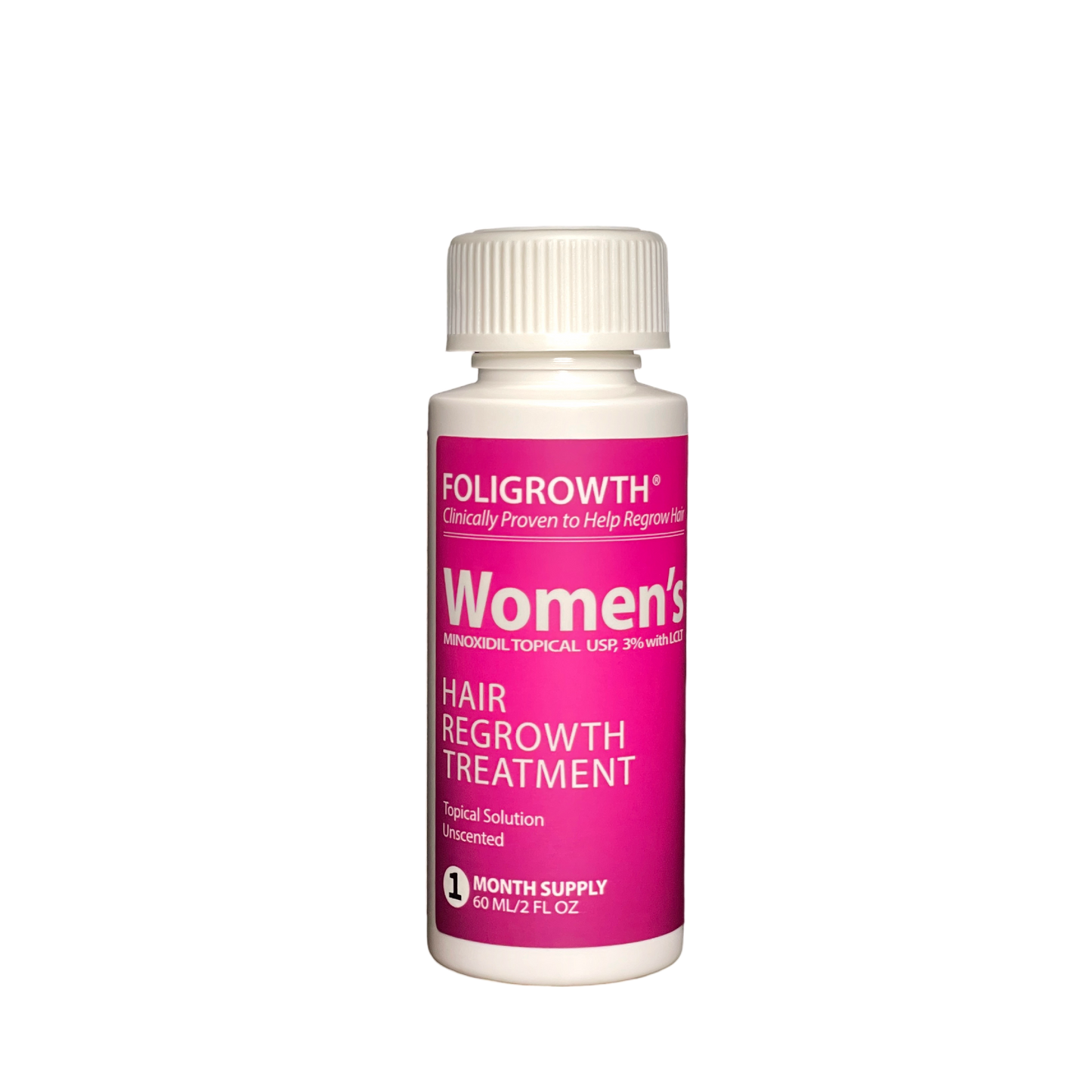 FOLIGROWTH Women's Hair growth treatment minoxidil 3%+LCLT